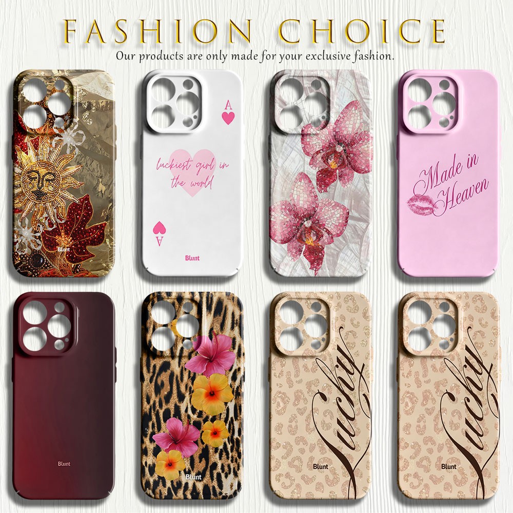 Phone Cases Blunt - Burgundy Solid Blunt Glossy Film Hard
