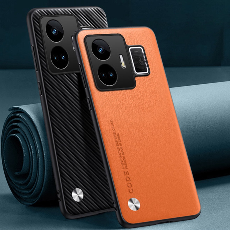 Phone Cases Aviation - Luxury PU Leather Case For Realme