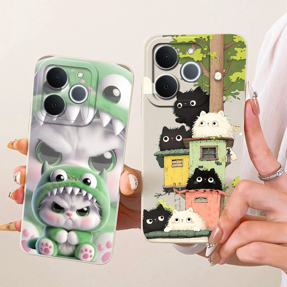 Phone Cases India - Soft Liquid Silicone Phone Case For