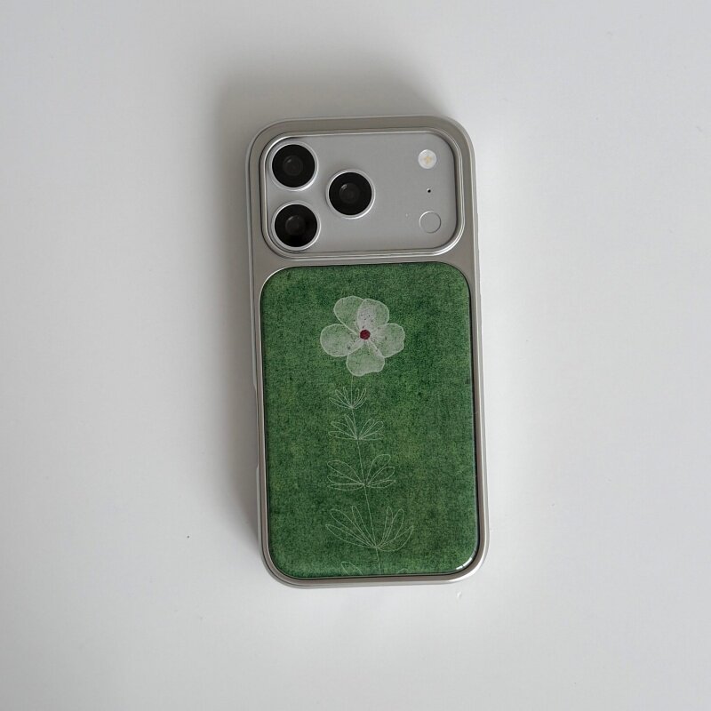 Ins Spring Green Flower Oil Pa - Phone Cases Drop Proof ulasan dan harga
