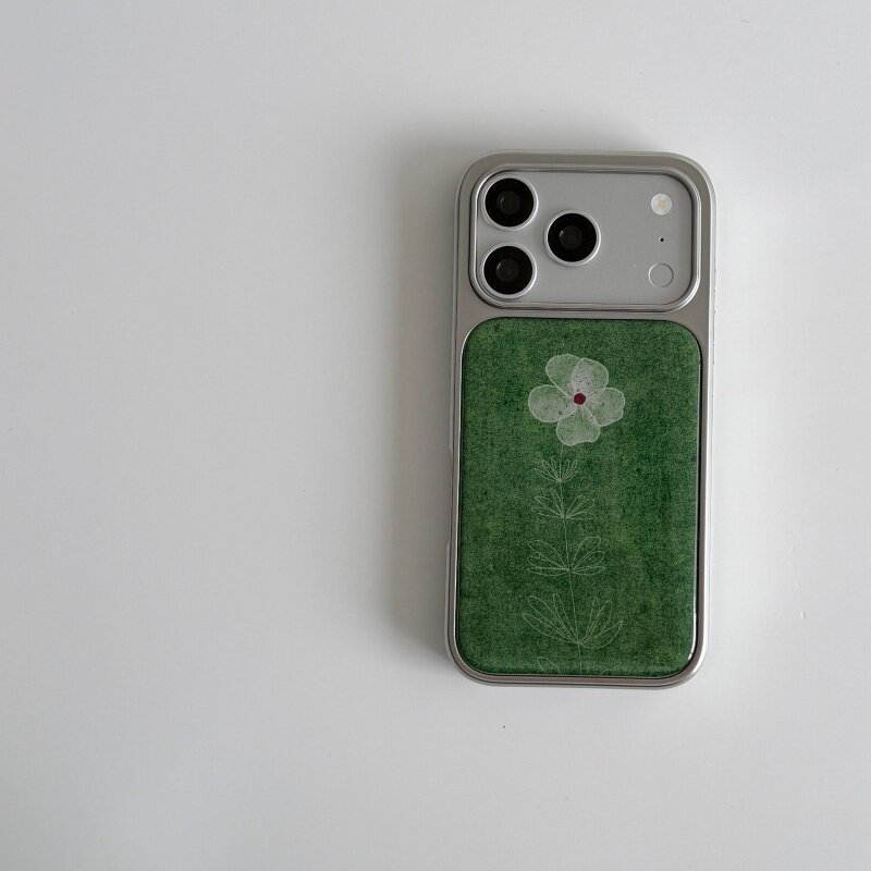 Ins Spring Green Flower Oil Pa - Phone Cases Drop Proof ulasan dan harga