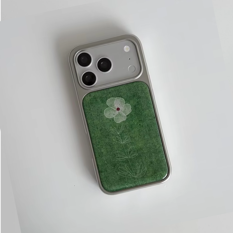 Ins Spring Green Flower Oil Pa - Phone Cases Drop Proof ulasan dan harga