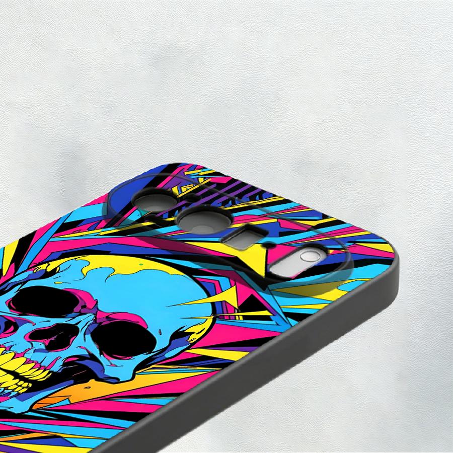 Neon Pop Art Skull Case for Go - Phone Cases Google Pixel 10 ulasan dan harga