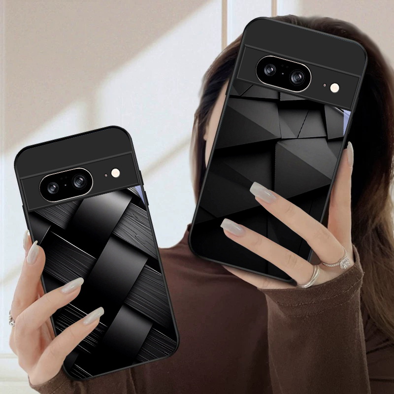 Dark geometric texture For Goo - Phone Cases Google Pixel 10 ulasan dan harga