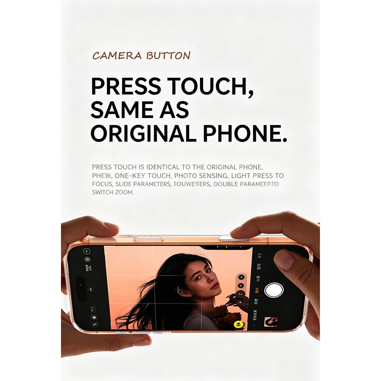 Magnetic Clear Case for iPhone - Transparent Thin Case ulasan dan harga