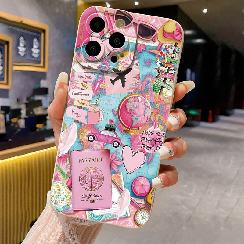 Travel Plane Printed Matte Ant - Phone Cases Aviation ulasan dan harga