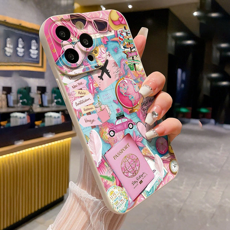 Travel Plane Printed Matte Ant - Phone Cases Aviation ulasan dan harga