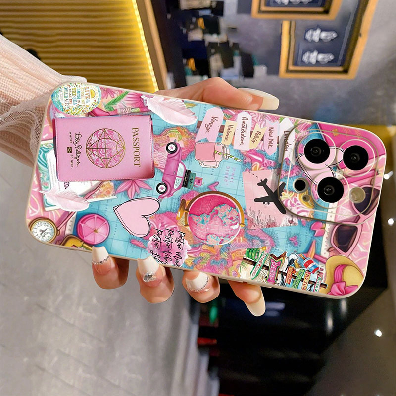 Travel Plane Printed Matte Ant - Phone Cases Aviation ulasan dan harga