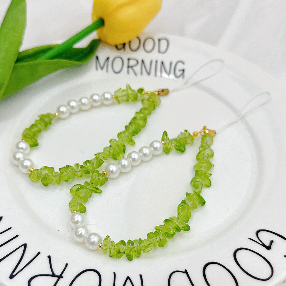New Spring Green Stone Pendant - Phone Cases Wholesale ulasan dan harga