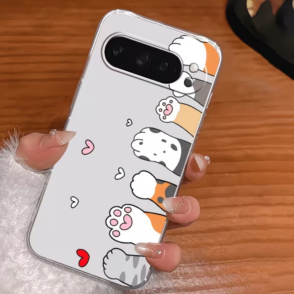 Cartoon Cat Paw Print Crystal  - Phone Cases Google Pixel 10 ulasan dan harga