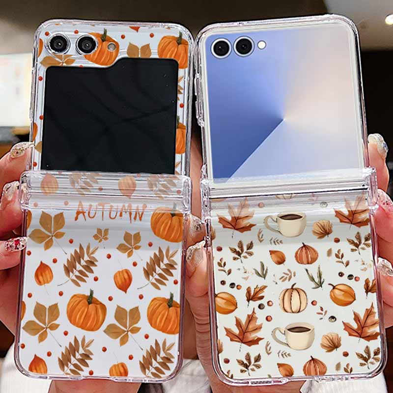 Autumn Maple Leaf Pattern Phon - Phone Cases Z Fold 7 ulasan dan harga