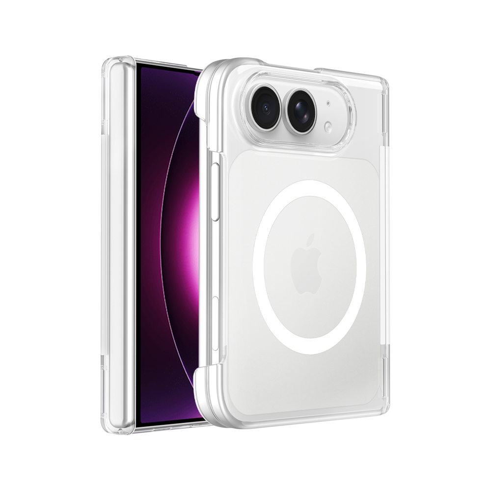 Transparent Magnetic Phone Cas - Transparent Thin Case ulasan dan harga