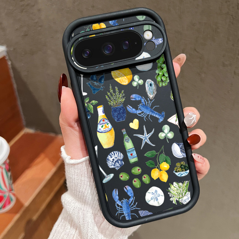 Ocean Whale Patterned TPU Phon - Phone Cases Google Pixel 10 ulasan dan harga