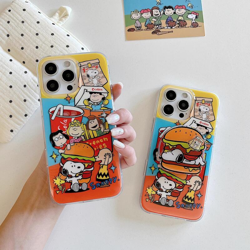 Snoopy Cartoon Magnetic Kickst - Phone Cases Wholesale ulasan dan harga