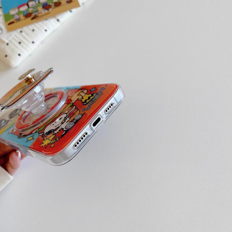 Snoopy Cartoon Magnetic Kickst - Phone Cases Wholesale ulasan dan harga