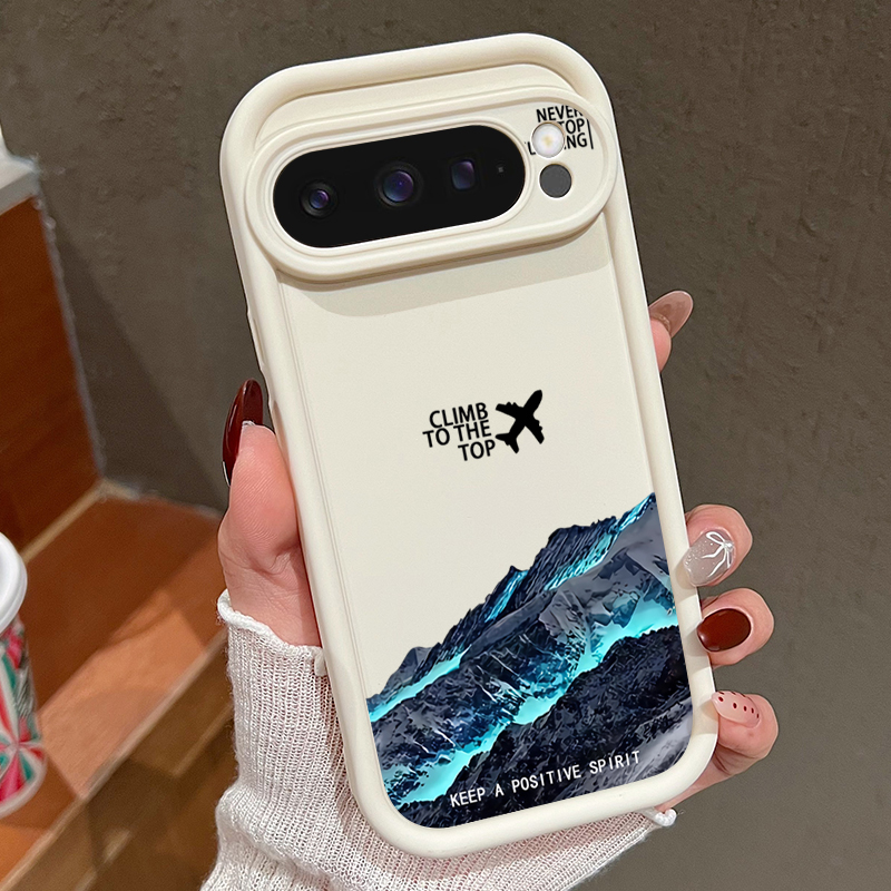 Airplane Snow Mountain Pattern - Phone Cases Google Pixel 10 ulasan dan harga