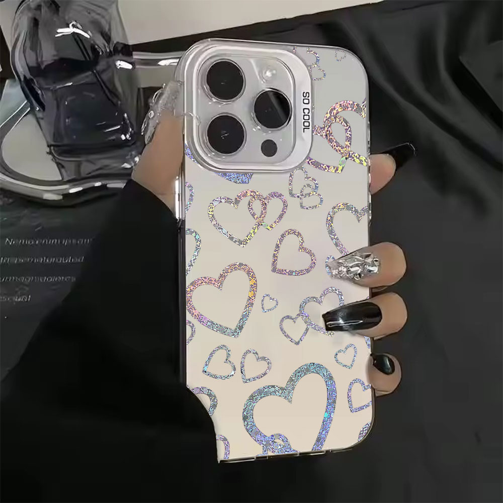 Colorful Heart Print Case For  - Phone Cases Popular ulasan dan harga