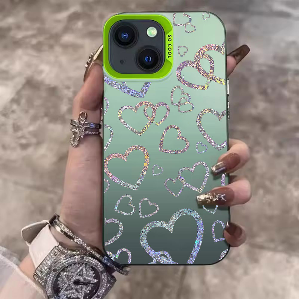 Colorful Heart Print Case For  - Phone Cases Popular ulasan dan harga