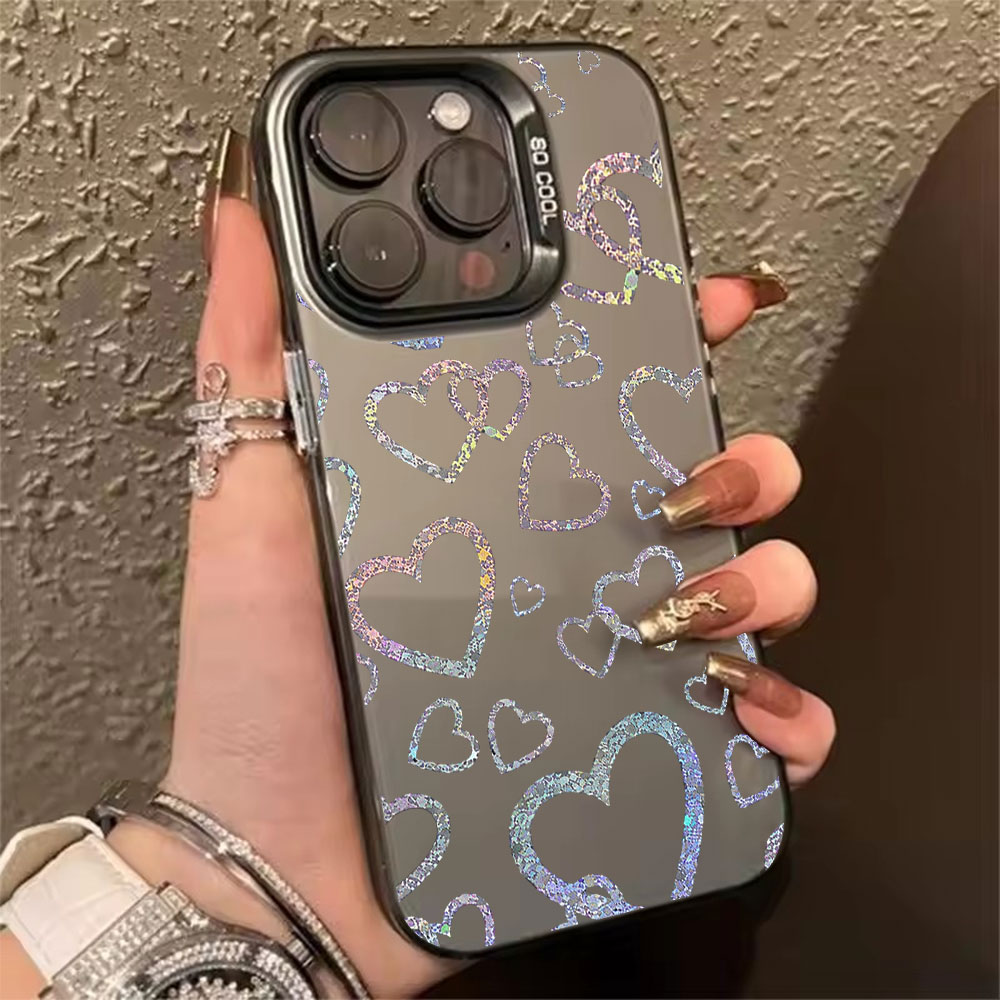 Colorful Heart Print Case For  - Phone Cases Popular ulasan dan harga