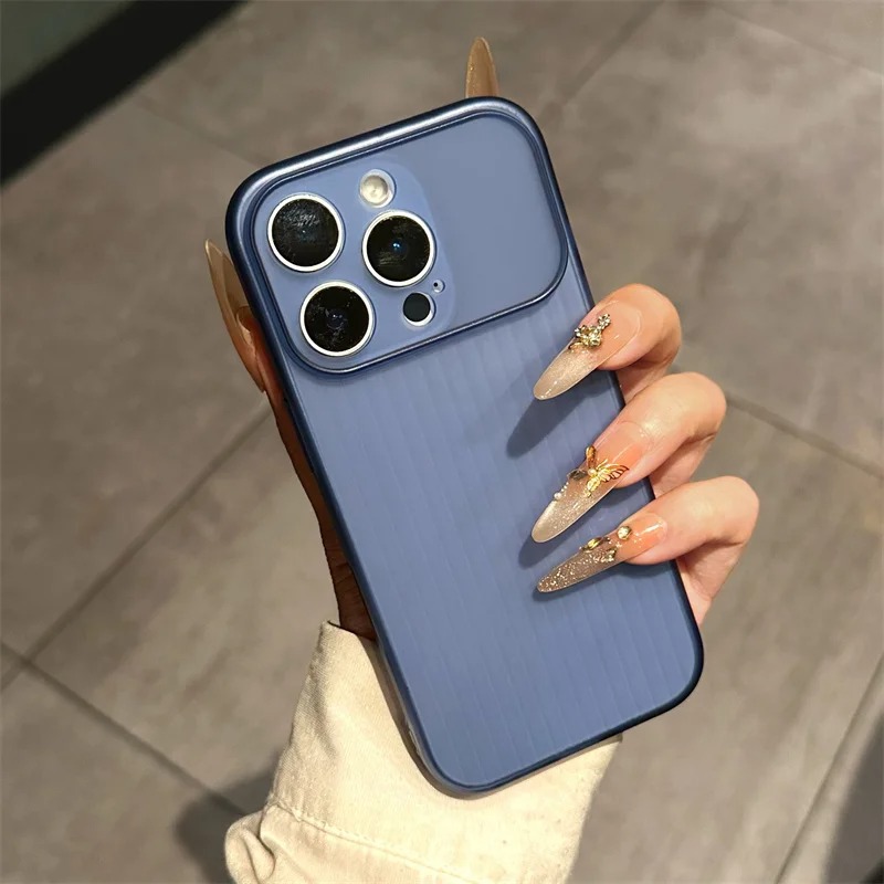 Luxury Corrugated Soft Matte T - Transparent Thin Case ulasan dan harga