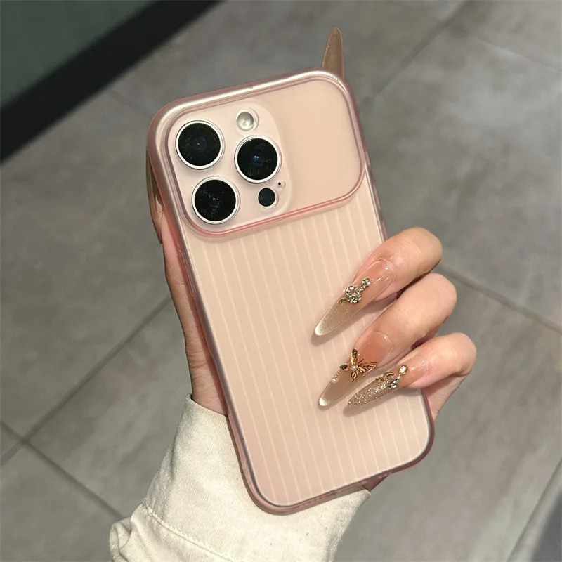 Luxury Corrugated Soft Matte T - Transparent Thin Case ulasan dan harga