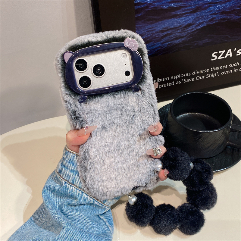 Luxury Solid Colors Furry Plus - Phone Cases Popular ulasan dan harga