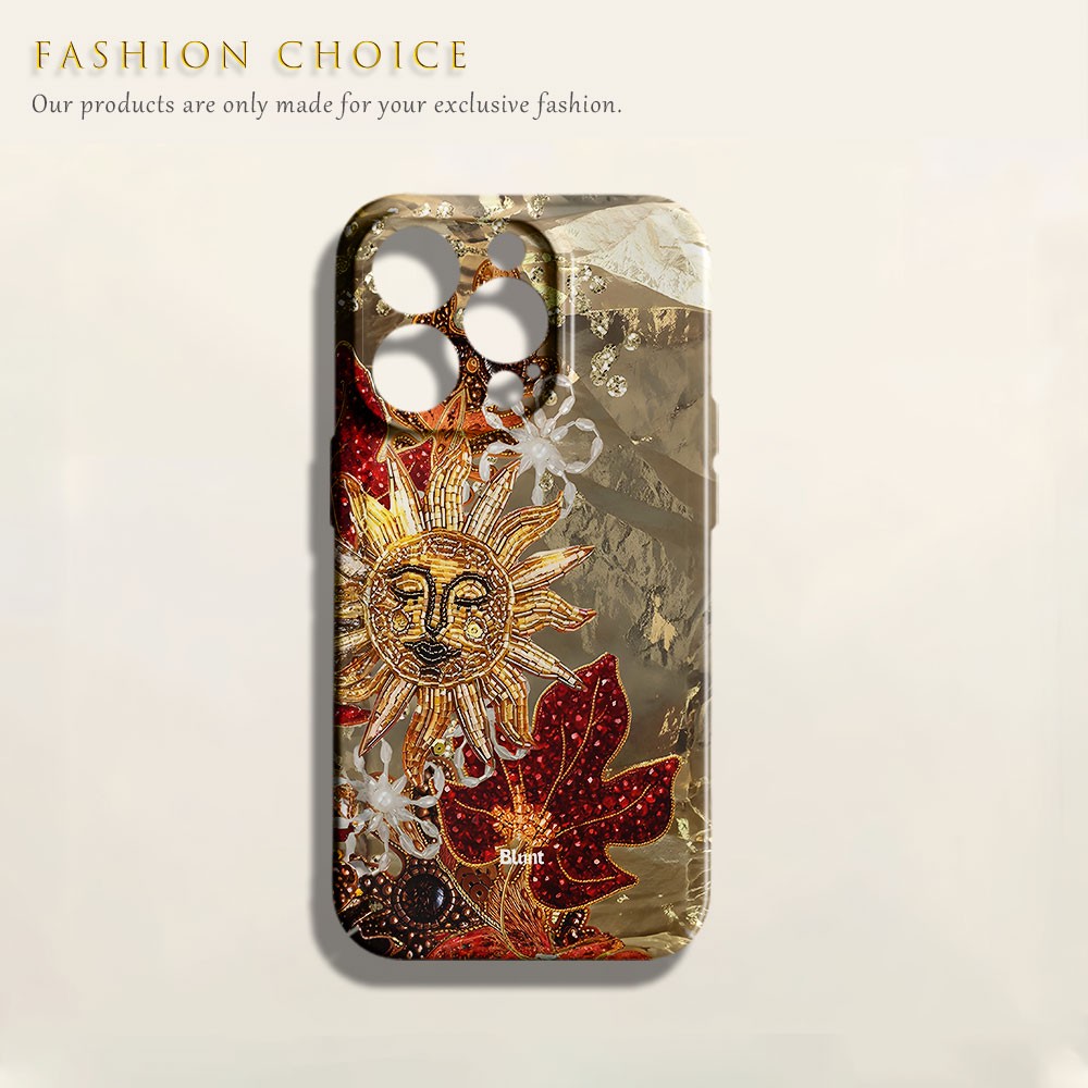 Burgundy Solid Blunt Glossy Fi - Phone Cases Blunt ulasan dan harga