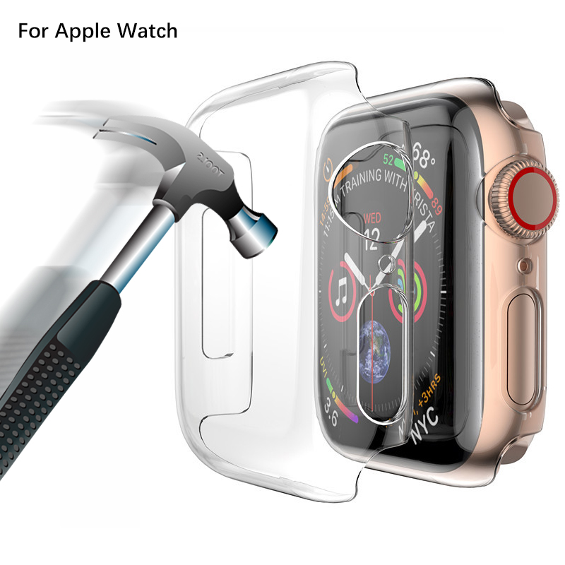 1PC 44\40mm Ultra-thin Hard Sc - Transparent Thin Case ulasan dan harga