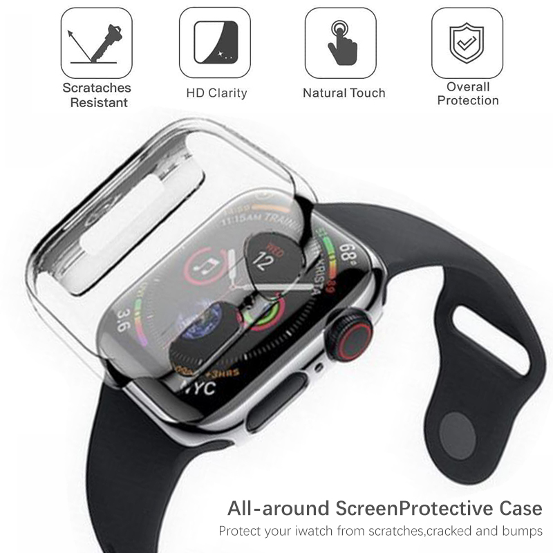 1PC 44\40mm Ultra-thin Hard Sc - Transparent Thin Case ulasan dan harga