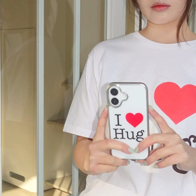 Korean Ins Niche I Love Hug Lo - Phone Cases Drop Proof ulasan dan harga