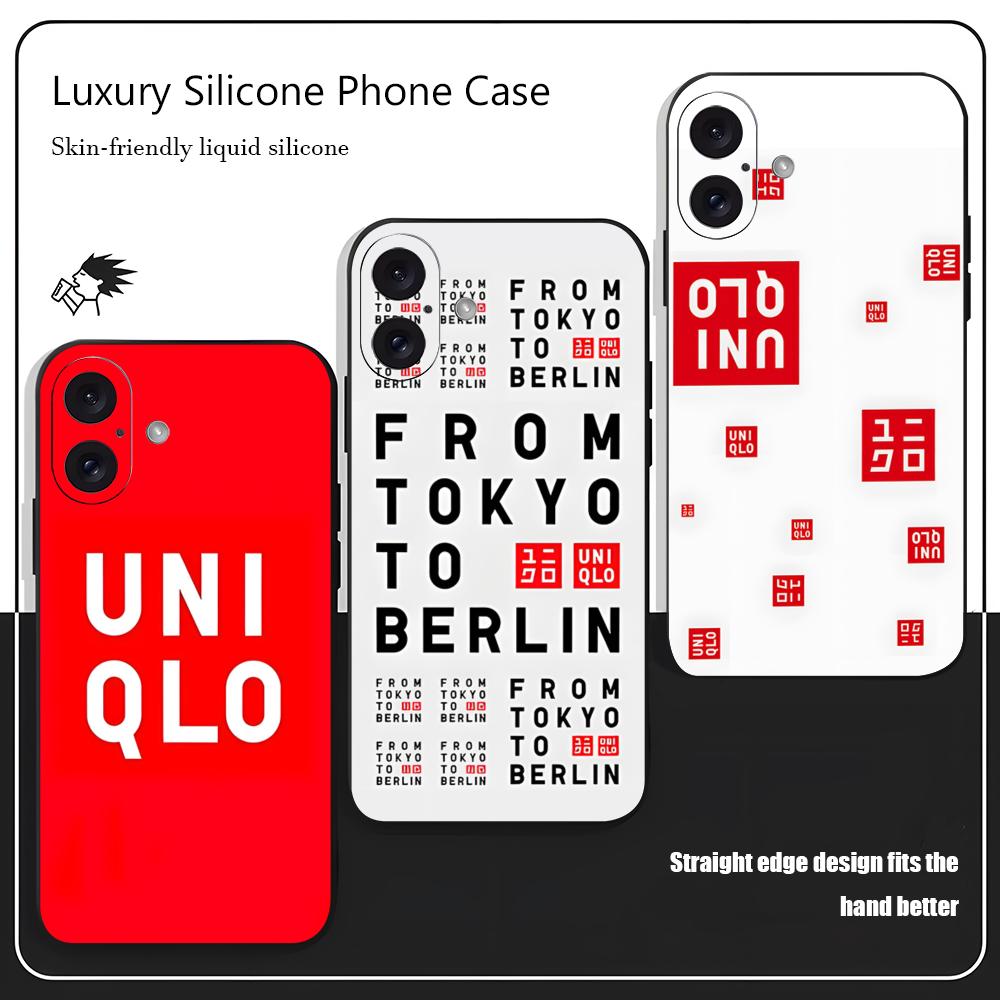 Fashion UNI-QLO Brand  Phone C - Phone Cases Brand ulasan dan harga