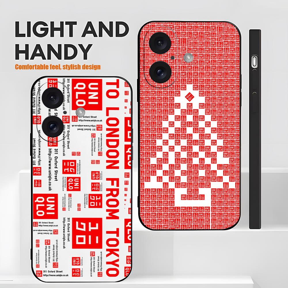 Fashion UNI-QLO Brand  Phone C - Phone Cases Brand ulasan dan harga