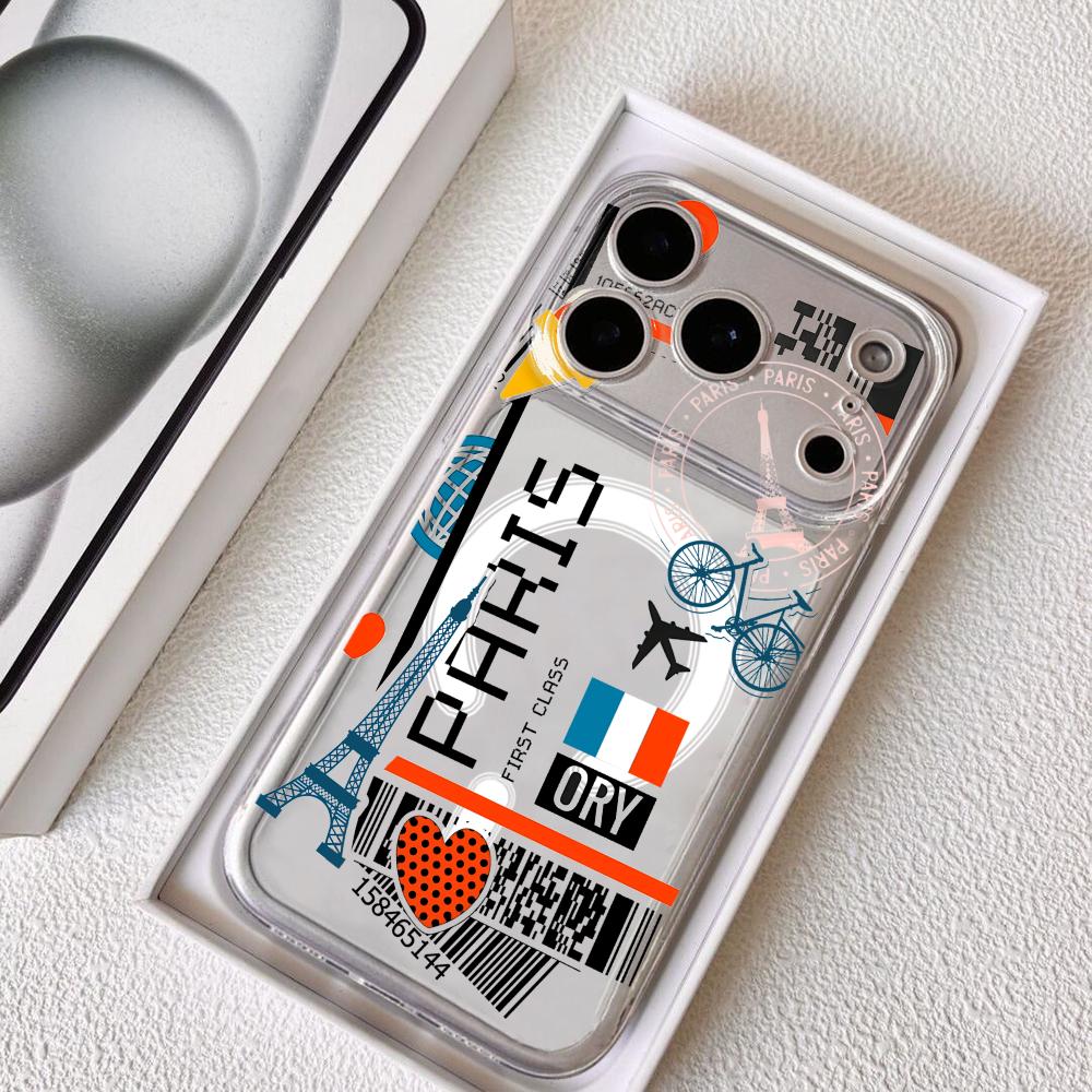 Plane Travel Ticket france Pho - Phone Cases Aviation ulasan dan harga