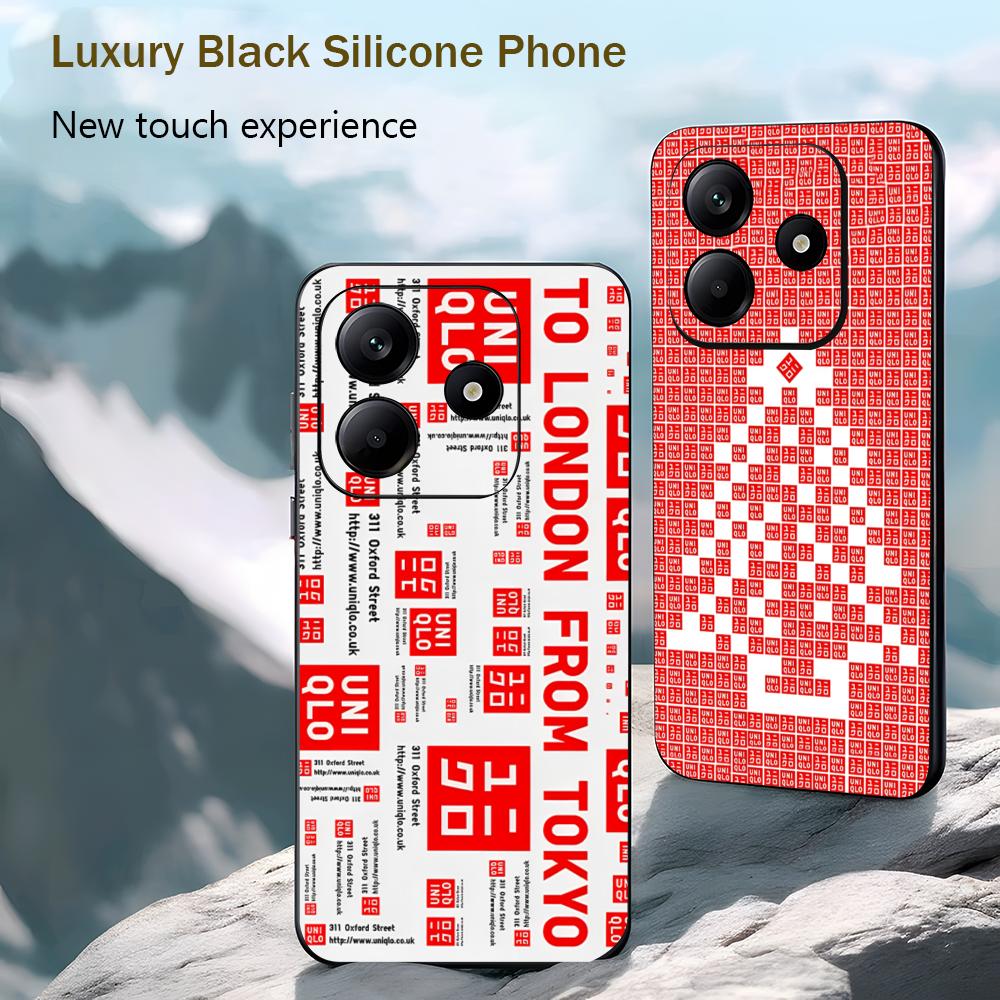 Fashion UNI-QLO Brand Phone Ca - Phone Cases Brand ulasan dan harga