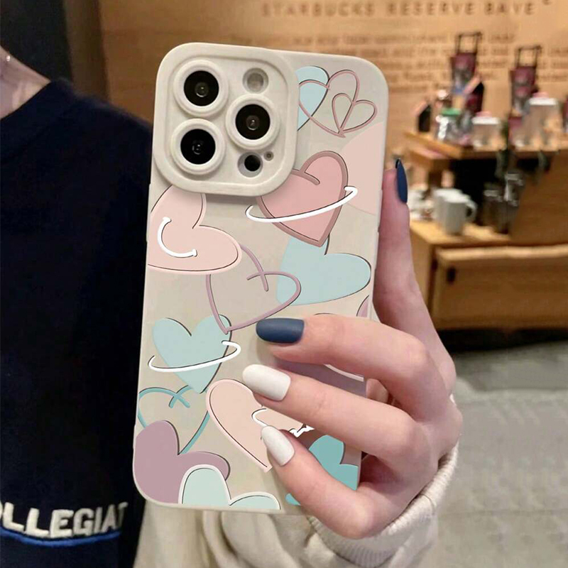 Soft TPU New Heart Design Phon - Phone Cases Drop Proof ulasan dan harga