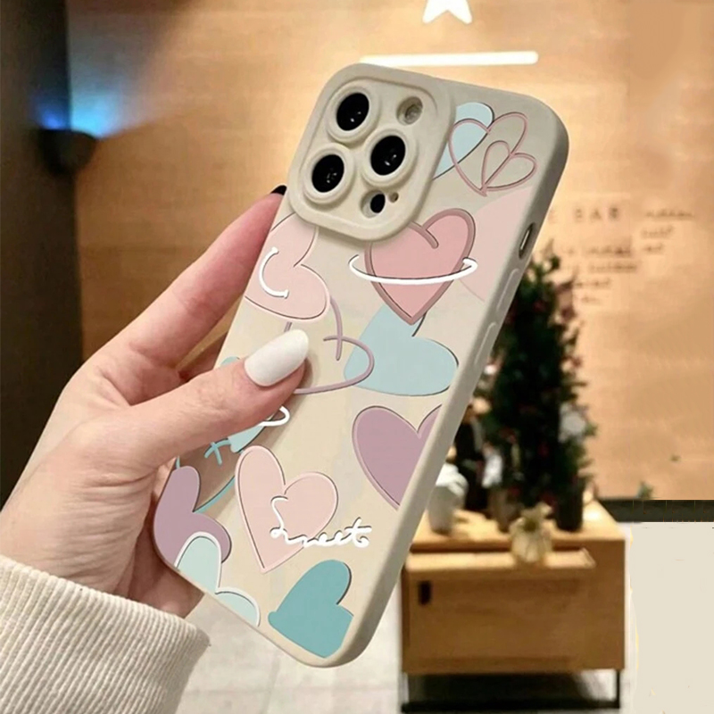 Soft TPU New Heart Design Phon - Phone Cases Drop Proof ulasan dan harga