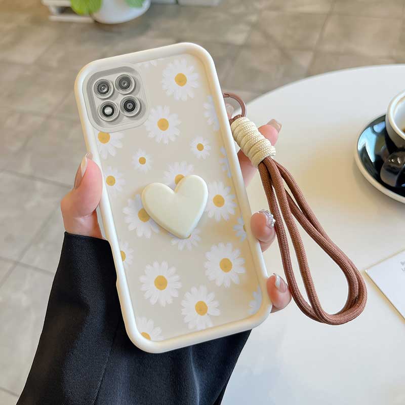 3pcs(White Sunflowers Phone Ca - Phone Cases India ulasan dan harga