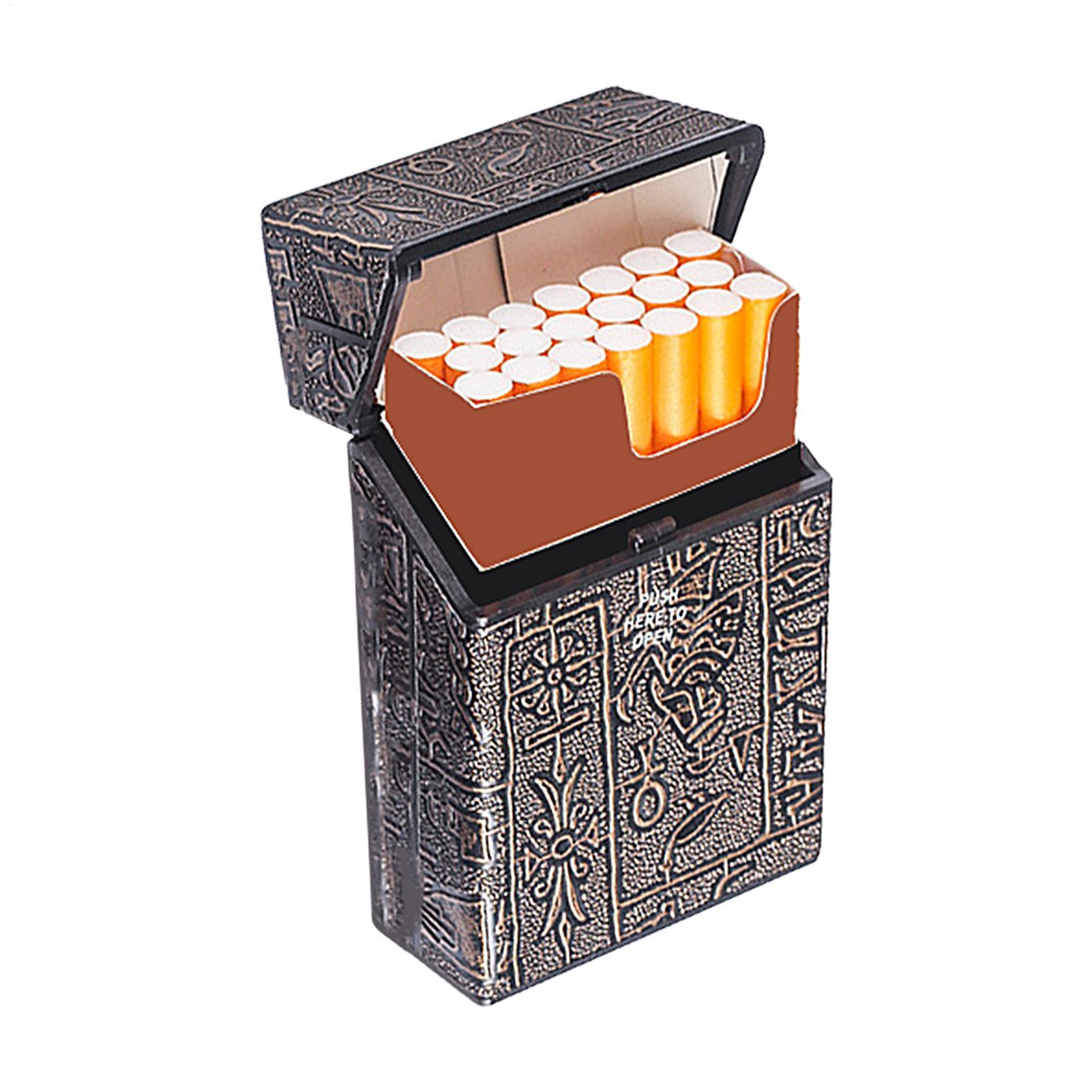 20 Capacity Cigarettes Box Pla - Transparent Thin Case ulasan dan harga