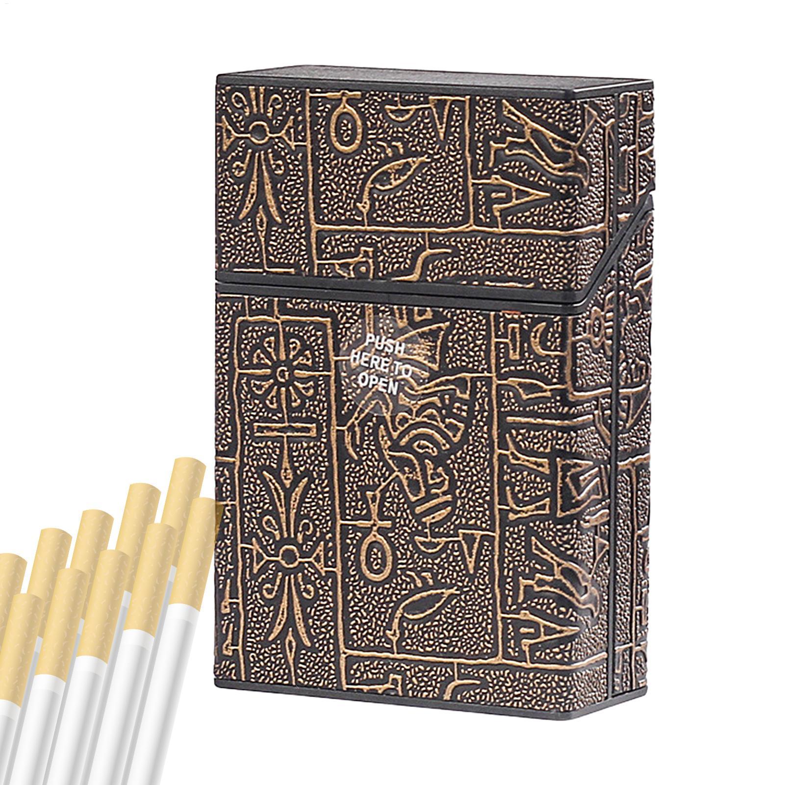 20 Capacity Cigarettes Box Pla - Transparent Thin Case ulasan dan harga