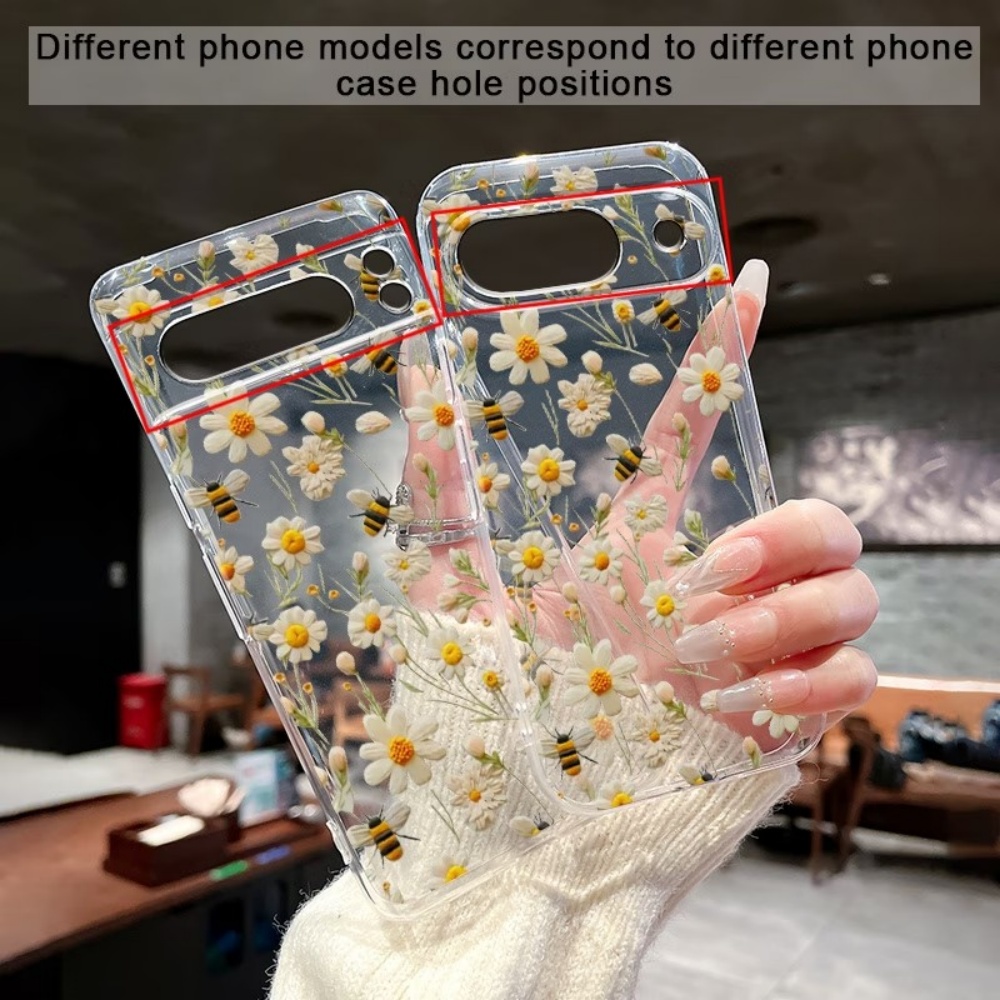 Cute Honeybee Flower Pattern S - Phone Cases Google Pixel 10 ulasan dan harga