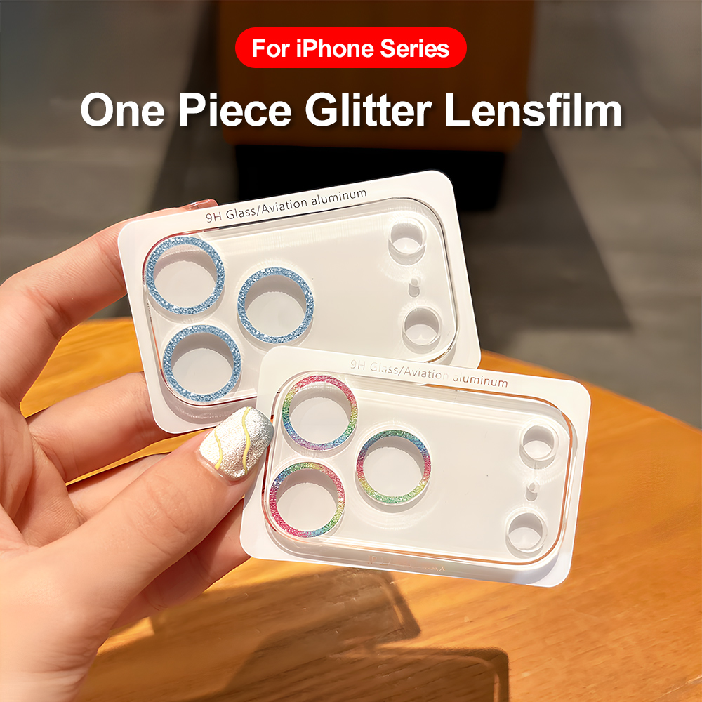 Glitter Camera Lens Protector  - Transparent Thin Case ulasan dan harga