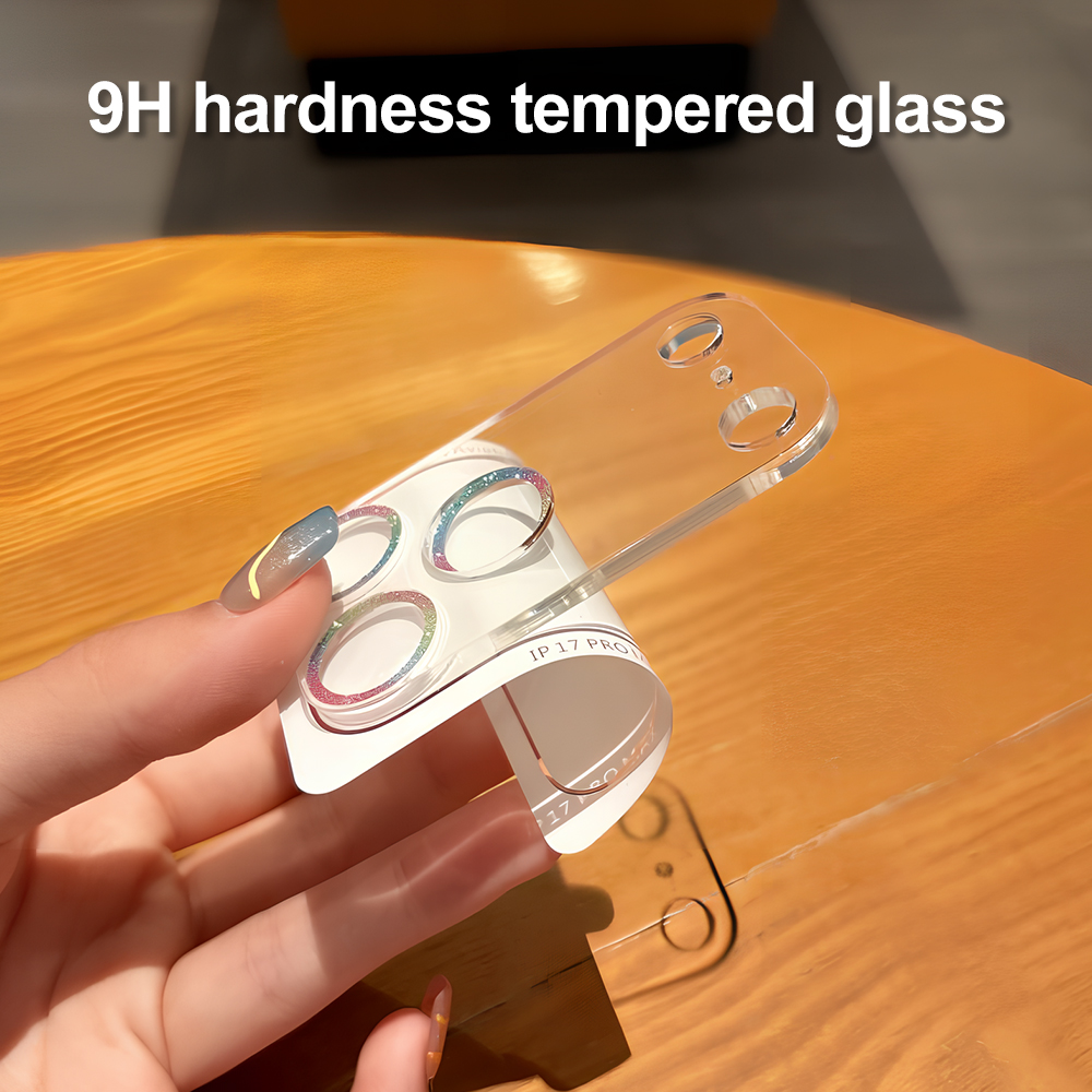 Glitter Camera Lens Protector  - Transparent Thin Case ulasan dan harga